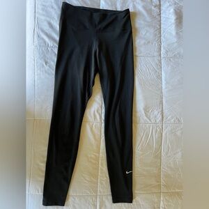 Nike One Dri-Fit black leggings adult small